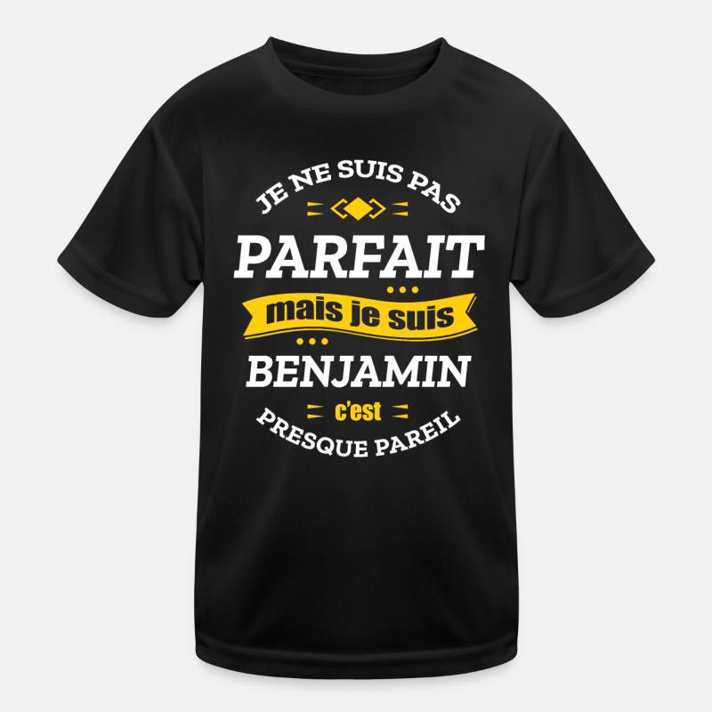 BENJAMIN PARFAIT - PRENOM BENJAMIN T-shirt sport Enfant