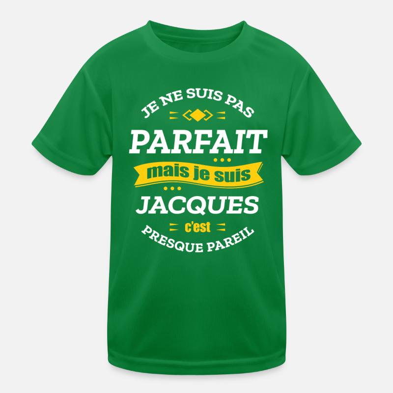 JACQUES PARFAIT - PRENOM JACQUES T-shirt sport Enfant