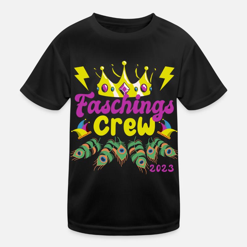 Carnival Crew | Crown & Peacock Kids Functional T-Shirt