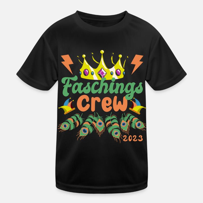 Carnival Crew 2023 | Peacock & Crown Kids Functional T-Shirt