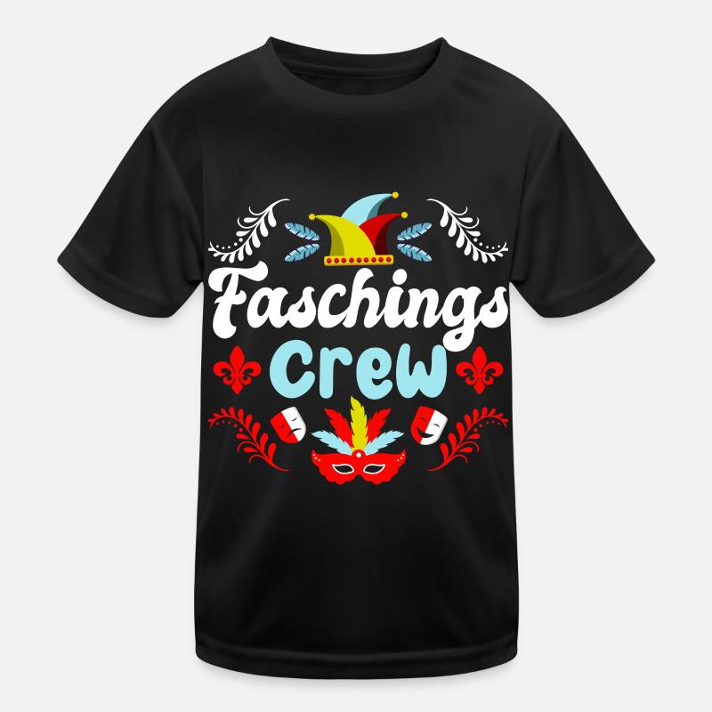 Carnival Crew | Carnival Costume Kids Functional T-Shirt