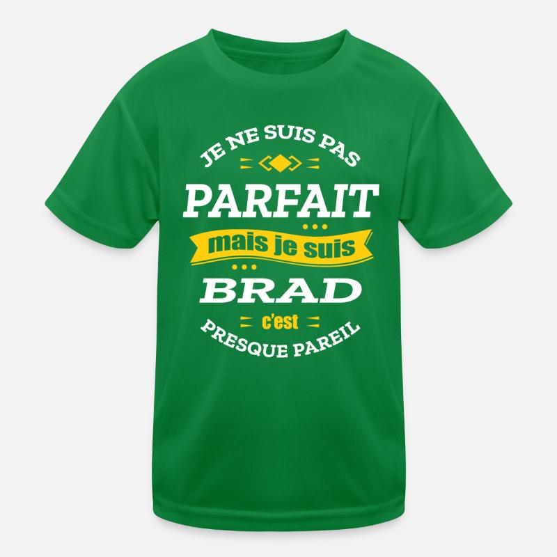BRAD PARFAIT - PRENOM BRAD T-shirt sport Enfant