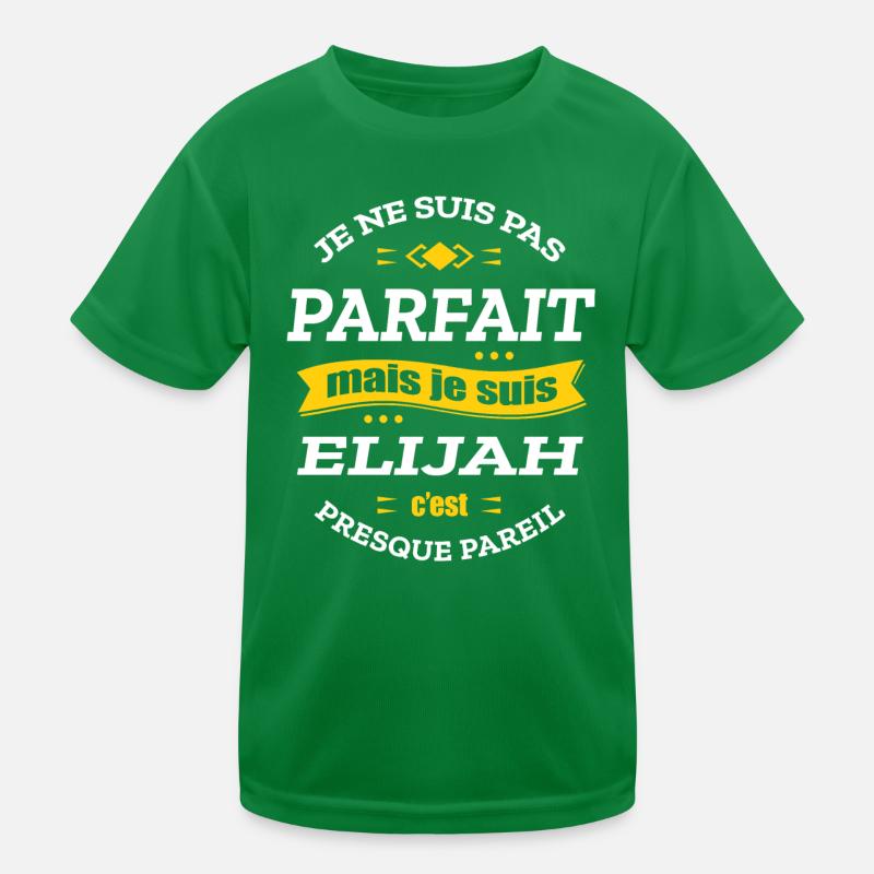 ELIJAH PARFAIT - PRENOM ELIJAH T-shirt sport Enfant