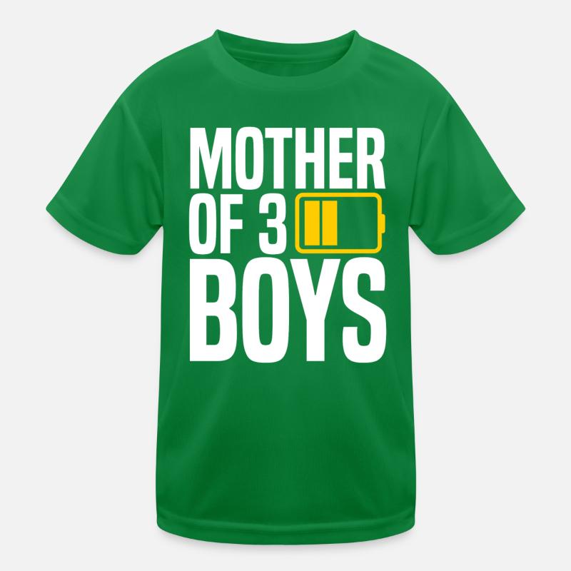 mère de 3 garçons T-shirt sport Enfant