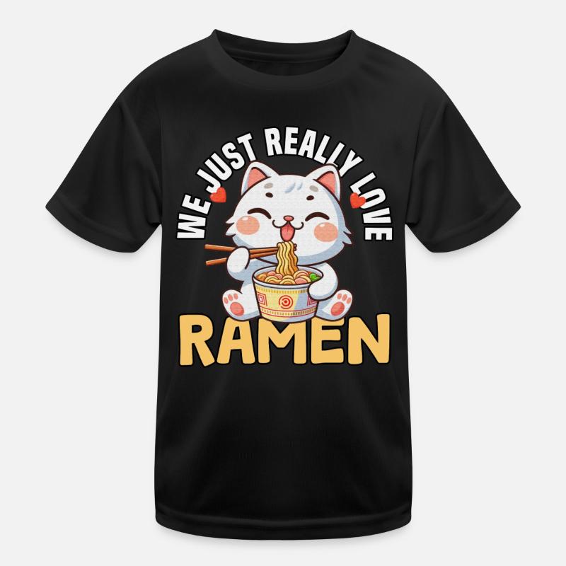 Nous aimons vraiment les ramen T-shirt sport Enfant