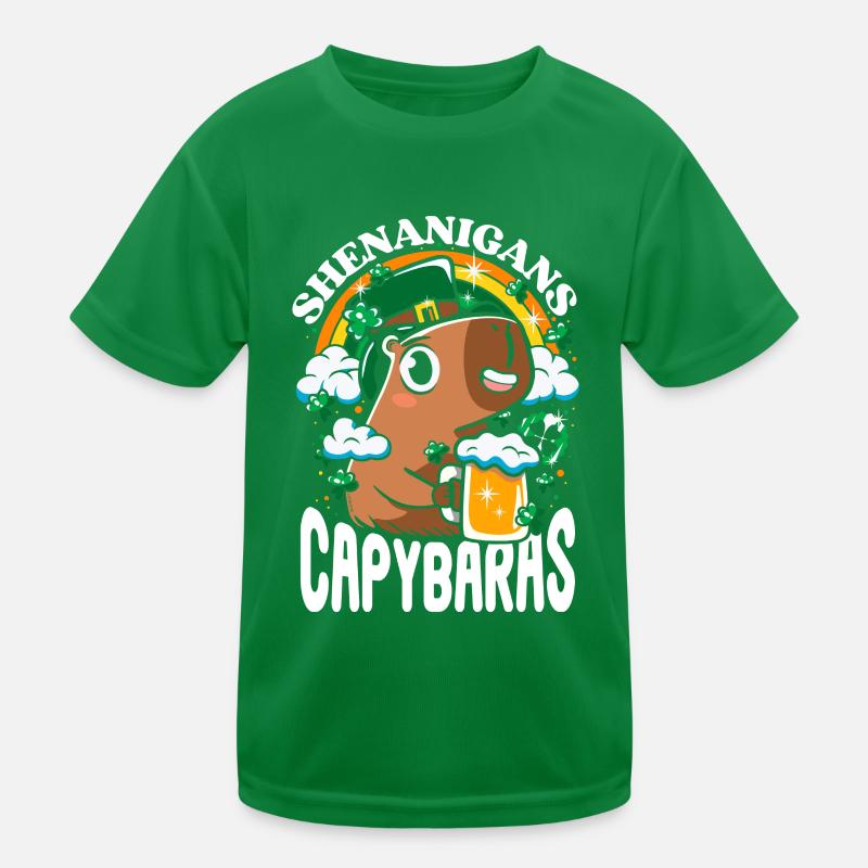 Saint Patrick - Shenanigans capybaras T-shirt sport Enfant