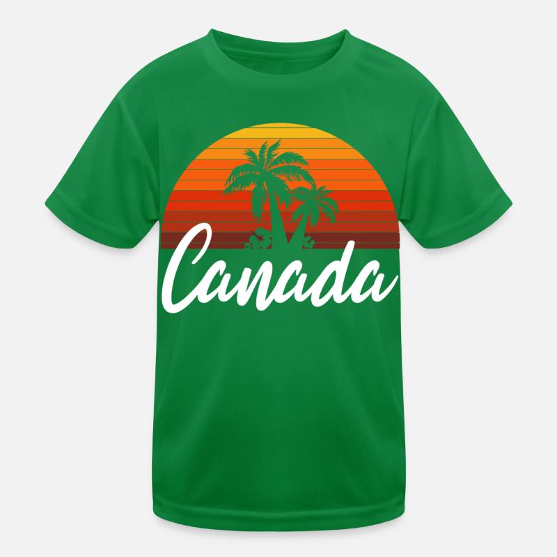 Canada T-shirt sport Enfant