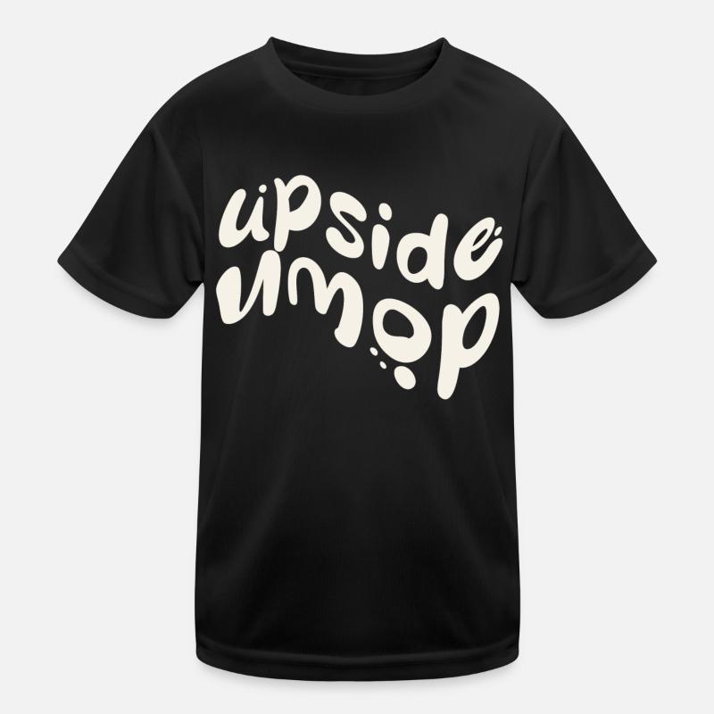 upside down Kinder Funktions-T-Shirt