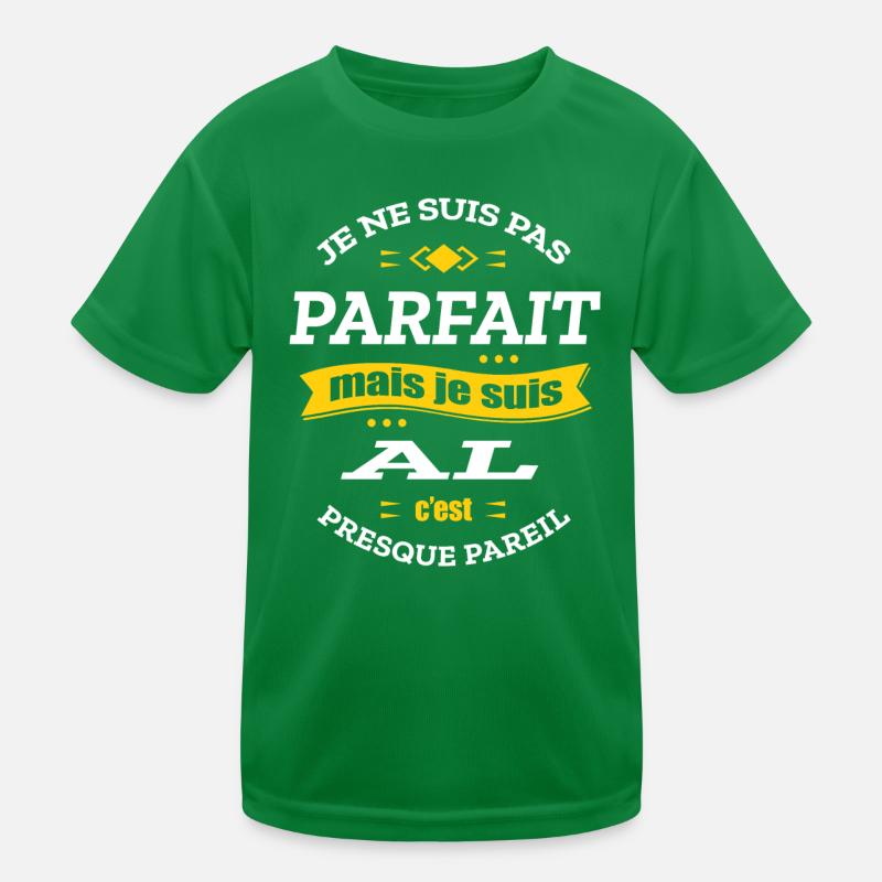 AL PARFAIT - PRENOM AL T-shirt sport Enfant