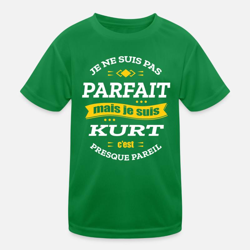 KURT PARFAIT - PRENOM KURT T-shirt sport Enfant