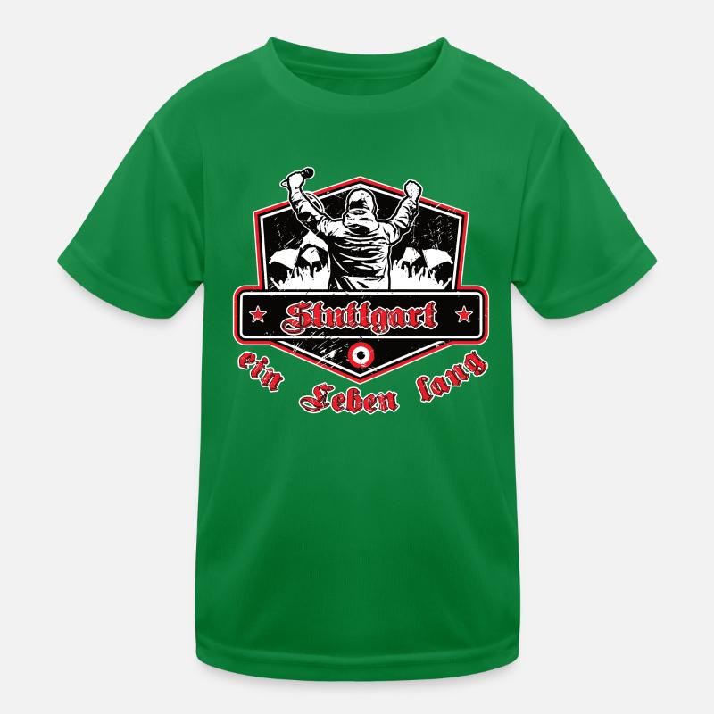 Stuttgart ein Leben Lang No II Kinder Funktions-T-Shirt