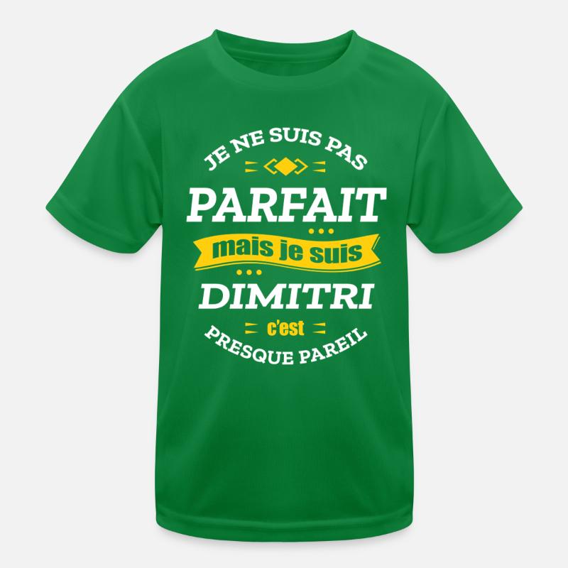 DIMITRI PARFAIT - PRENOM DIMITRI T-shirt sport Enfant