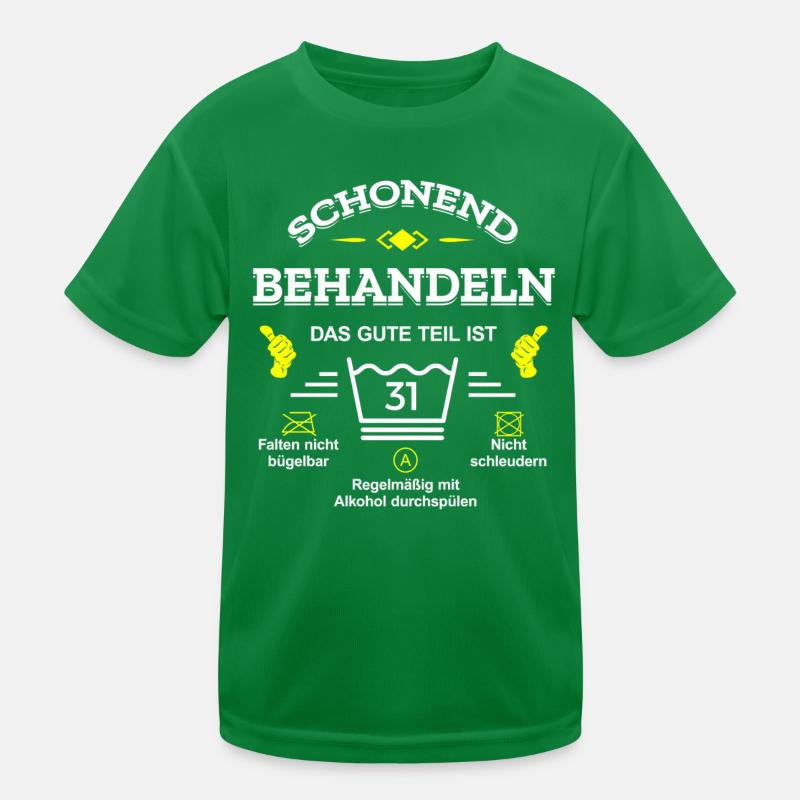 SCHONEND BEHANDELN 31. GEBURTSTAG Kinder Funktions-T-Shirt