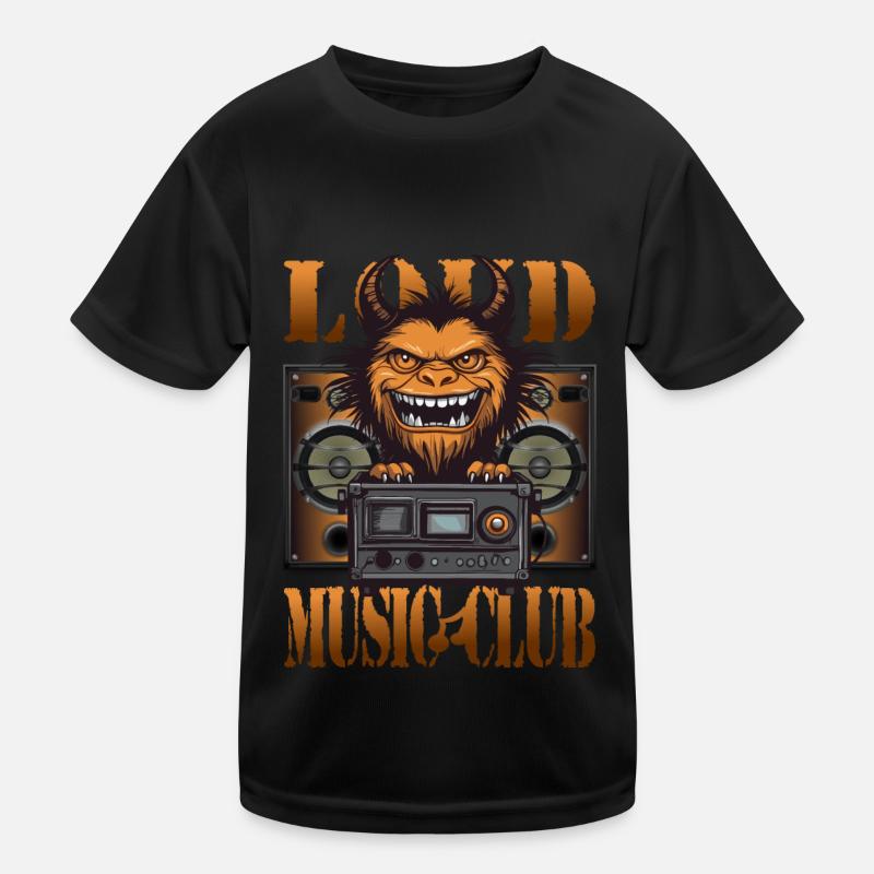 Loud Music Club Kids Functional T-Shirt