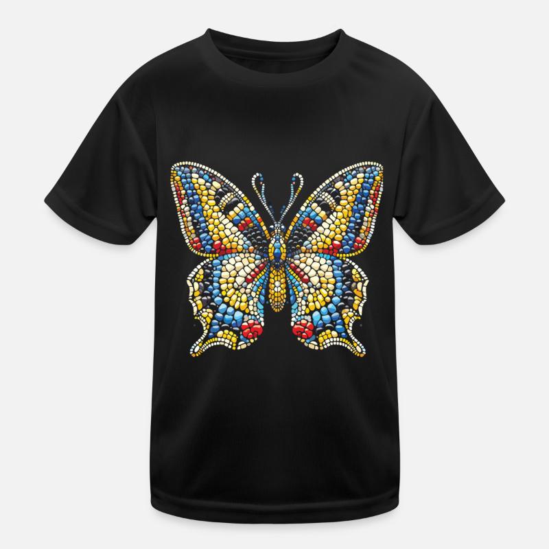 Butterfly: Artistic design for nature lovers Kids Functional T-Shirt