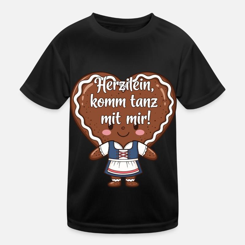 Herzilein, come dance with me! Kids Functional T-Shirt