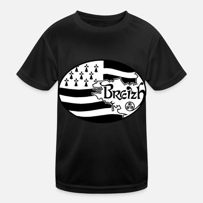 Flagge Großbritannien authentisch Kinder Funktions-T-Shirt