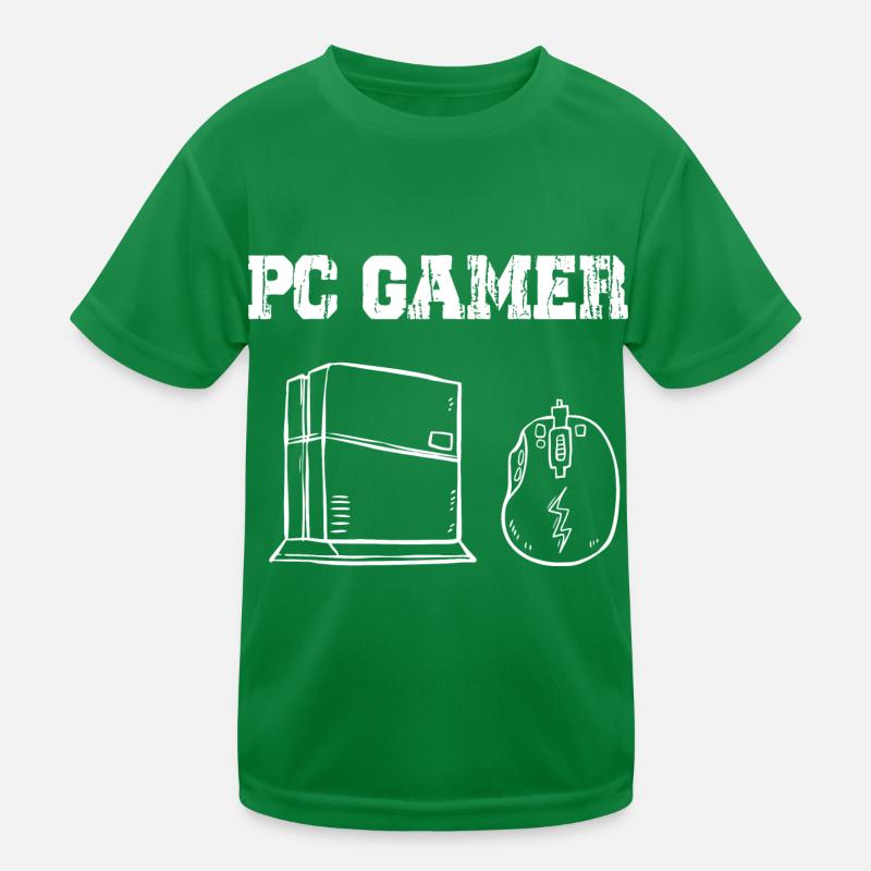 Giocatore pc Maglietta sportiva per bambini