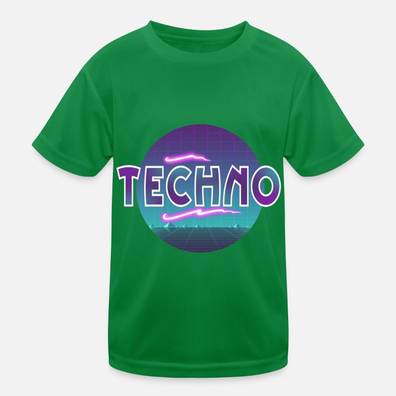 Techno Kids Functional T-Shirt