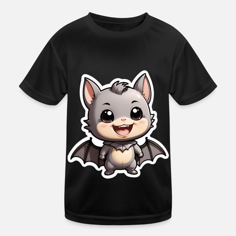 Halloween - cute bat Kids Functional T-Shirt