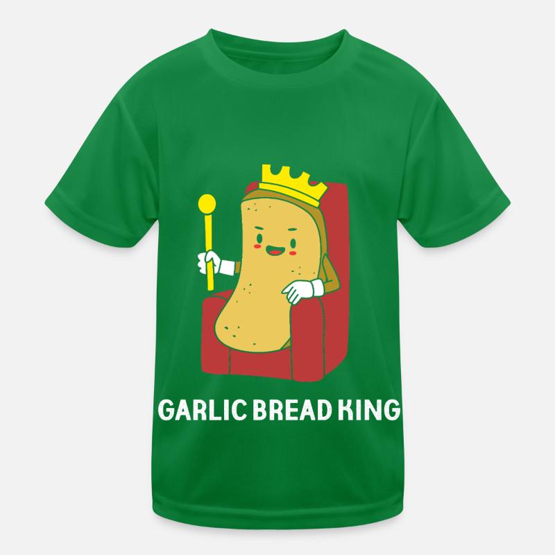 Garlic Bread Kids Functional T-Shirt