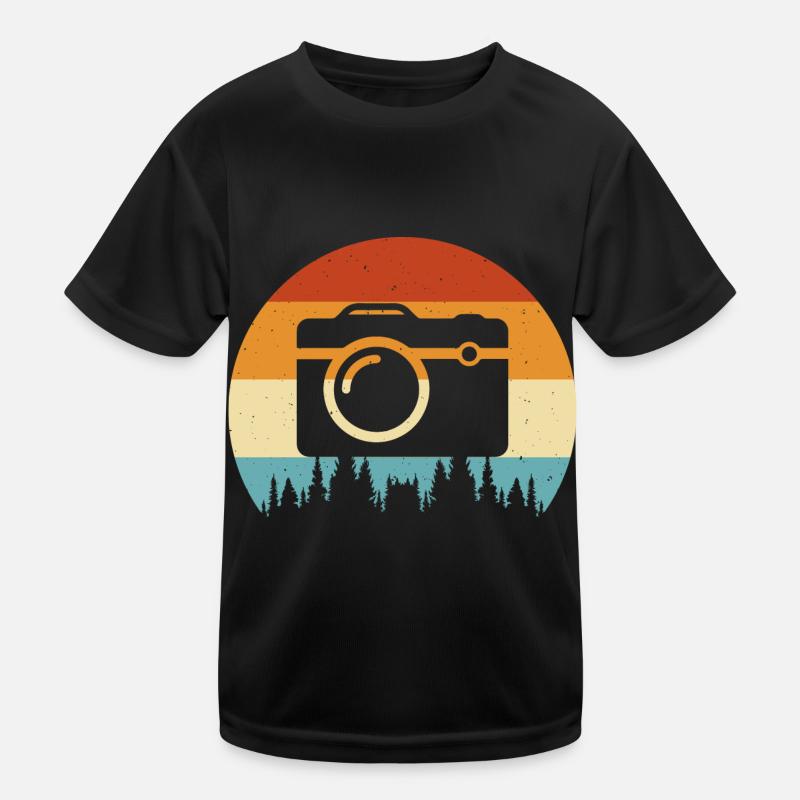 Camera Kids Functional T-Shirt