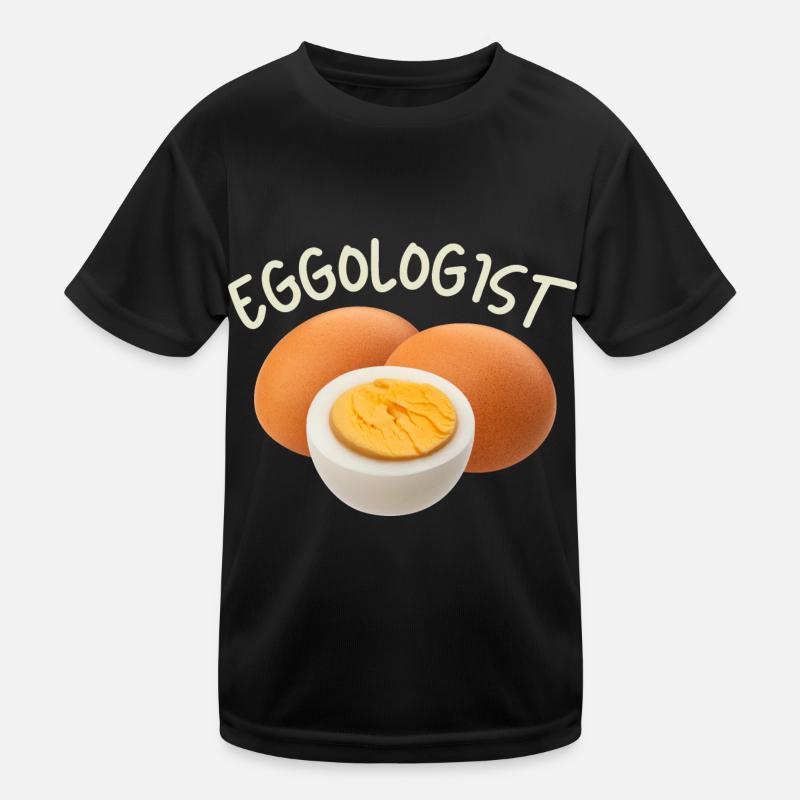 Ei, Eier, lustiger Spruch Kinder Funktions-T-Shirt