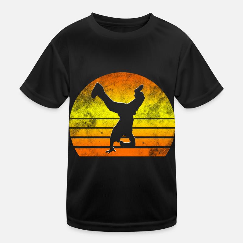 Breakdancing Breakdance Tanzen Kinder Funktions-T-Shirt