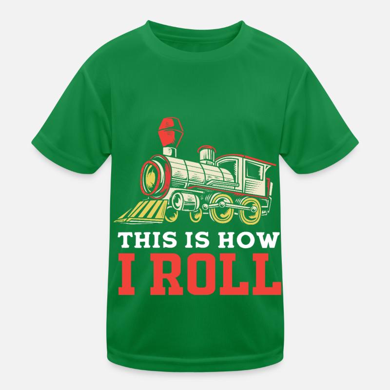 Model Railway Model Making Model Maker Kids Functional T-Shirt