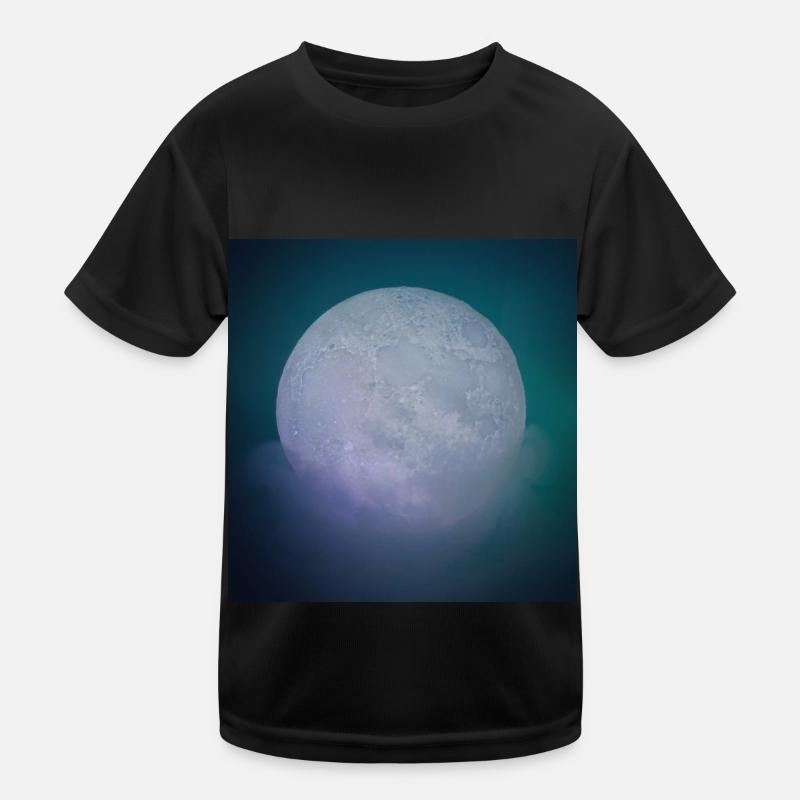 Conception de la Lune T-shirt sport Enfant