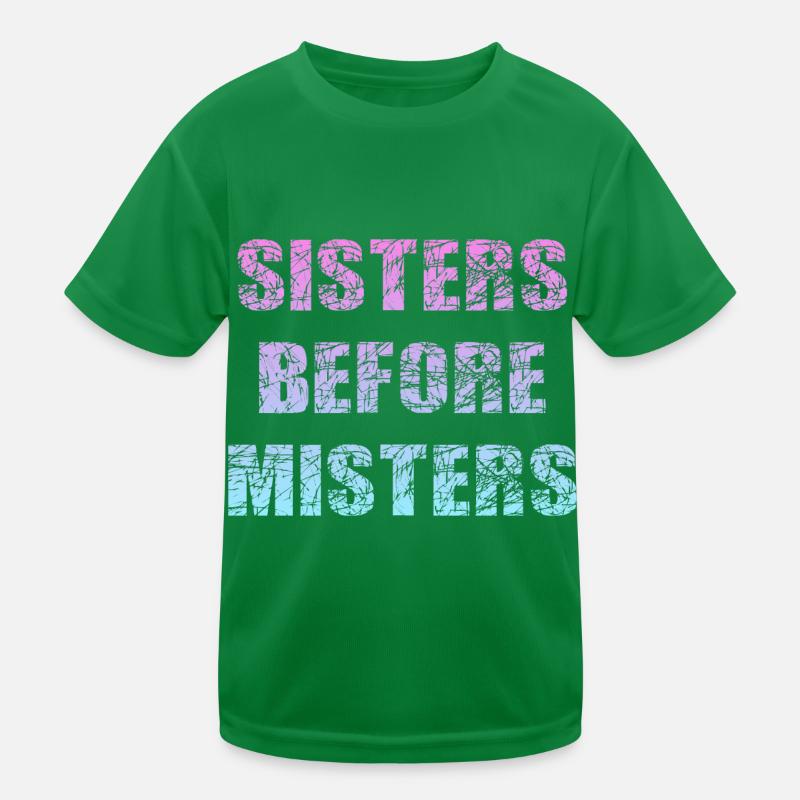 Les sœurs avant les messieurs T-shirt sport Enfant