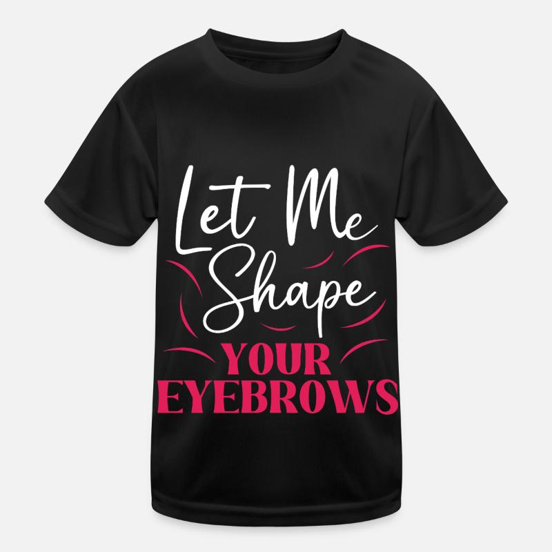 Makeup Microblading Cosmetic Beautician Kids Functional T-Shirt