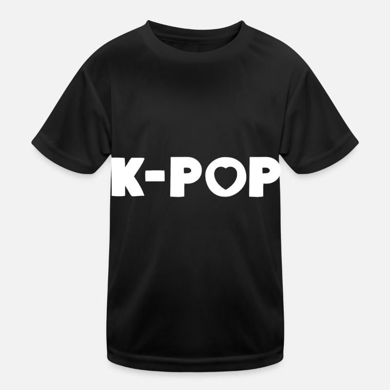 K-Pop Korean Pop Music Fan Kids Functional T-Shirt