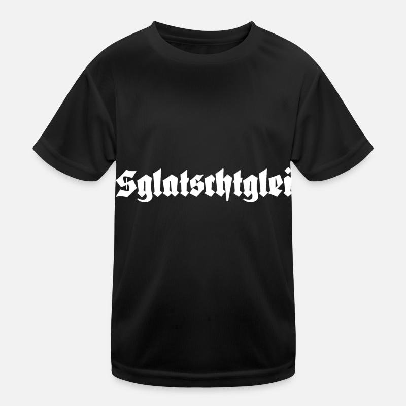 Sglatschglei Ostdeutsch Ossi Spruch Kinder Funktions-T-Shirt