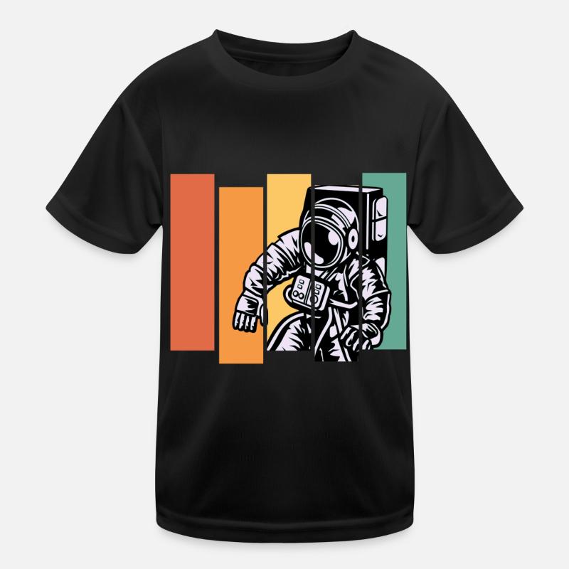 Astronaut Raumfahrt Kinder Funktions-T-Shirt