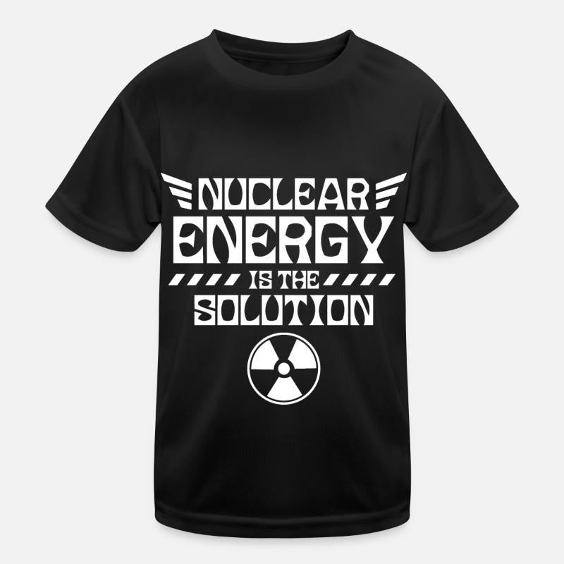 Atomkraft ist die Lösung Atom Kernkraft Nuklear Kinder Funktions-T-Shirt