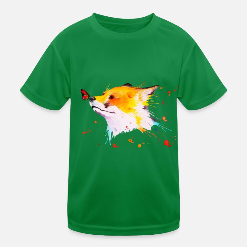 Rotfuchs Kinder Funktions-T-Shirt