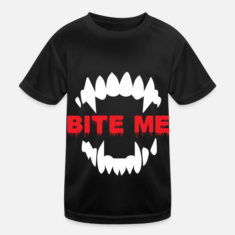 Vampire Vampire Bat Gothic Vamp Halloween Kids Functional T-Shirt