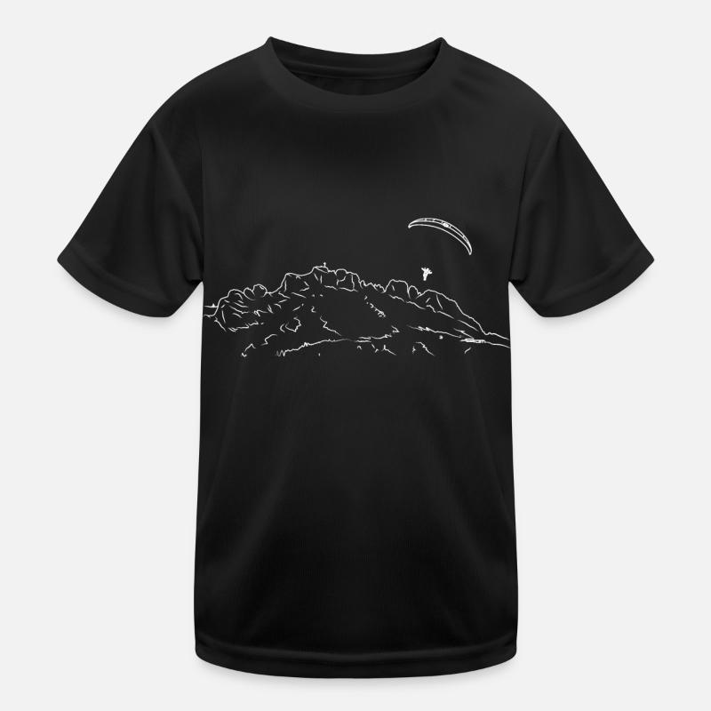 Kampenwand Paragliding Kinder Funktions-T-Shirt