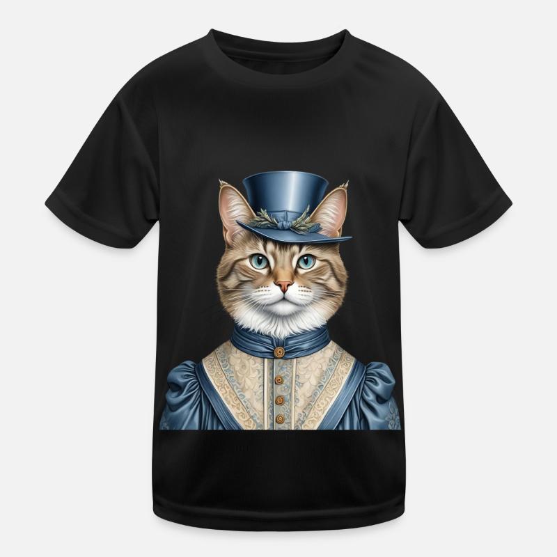 Madame chat T-shirt sport Enfant