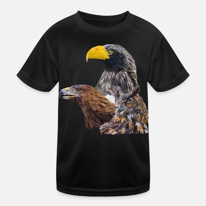 Birds of prey Kids Functional T-Shirt