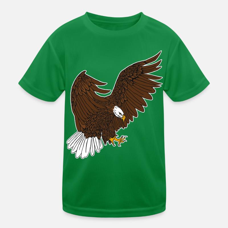 Weisskopfseeadler Kinder Funktions-T-Shirt