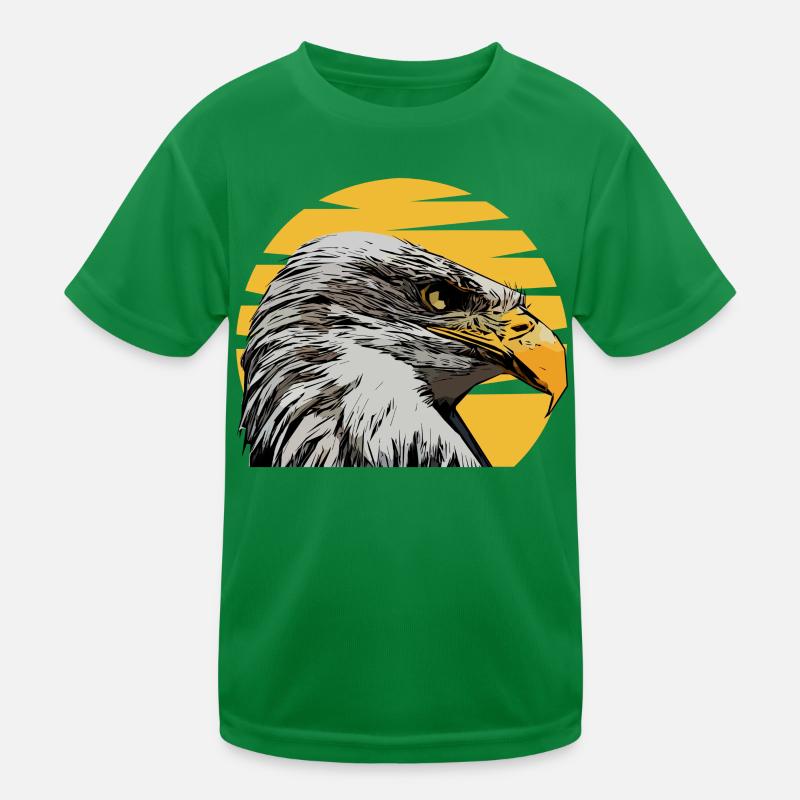 Bald Eagle Kids Functional T-Shirt