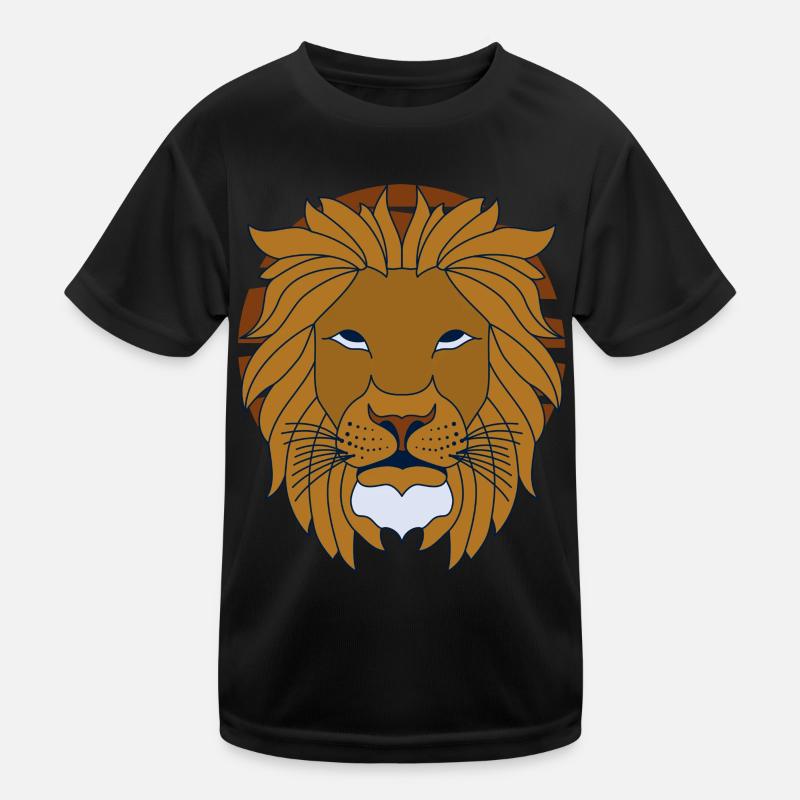 Löwe Kinder Funktions-T-Shirt