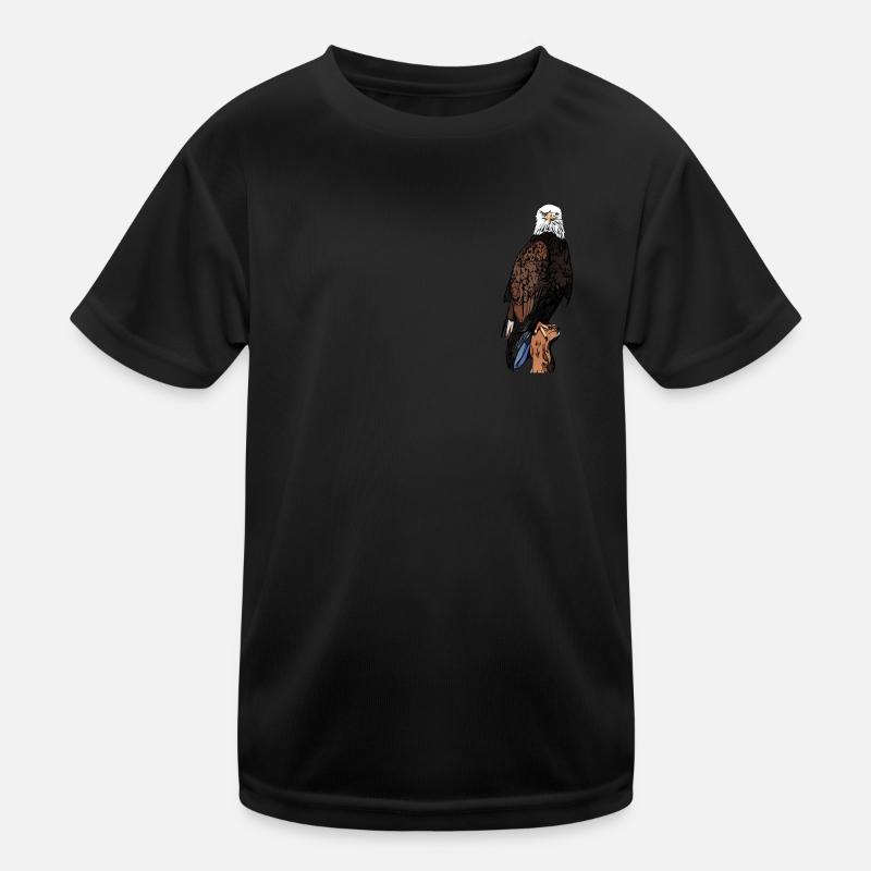 Bald Eagle Kids Functional T-Shirt