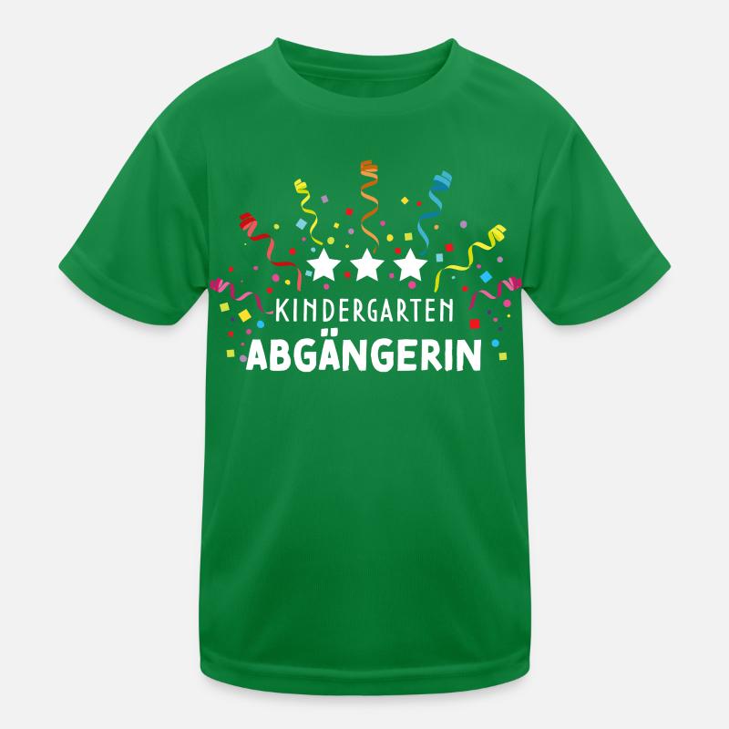 Kindergarten Abgängerin Einschulung Schulbeginn Kinder Funktions-T-Shirt