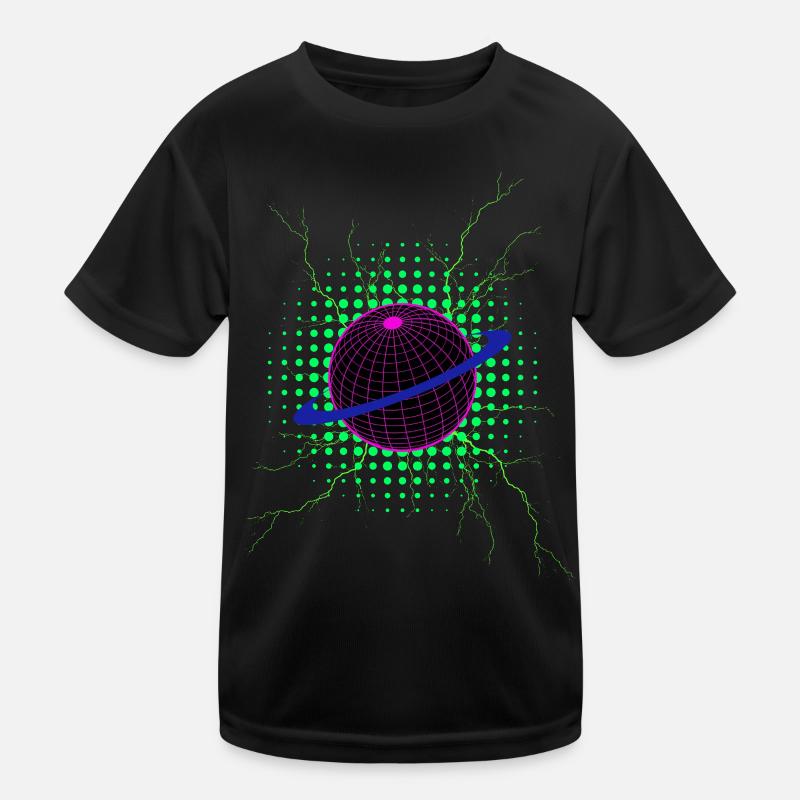 Techno Planet Kinder Funktions-T-Shirt