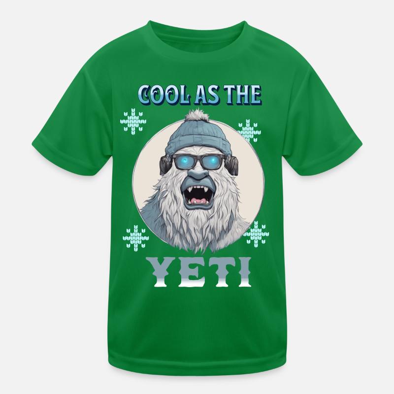 Cool comme le yéti T-shirt sport Enfant
