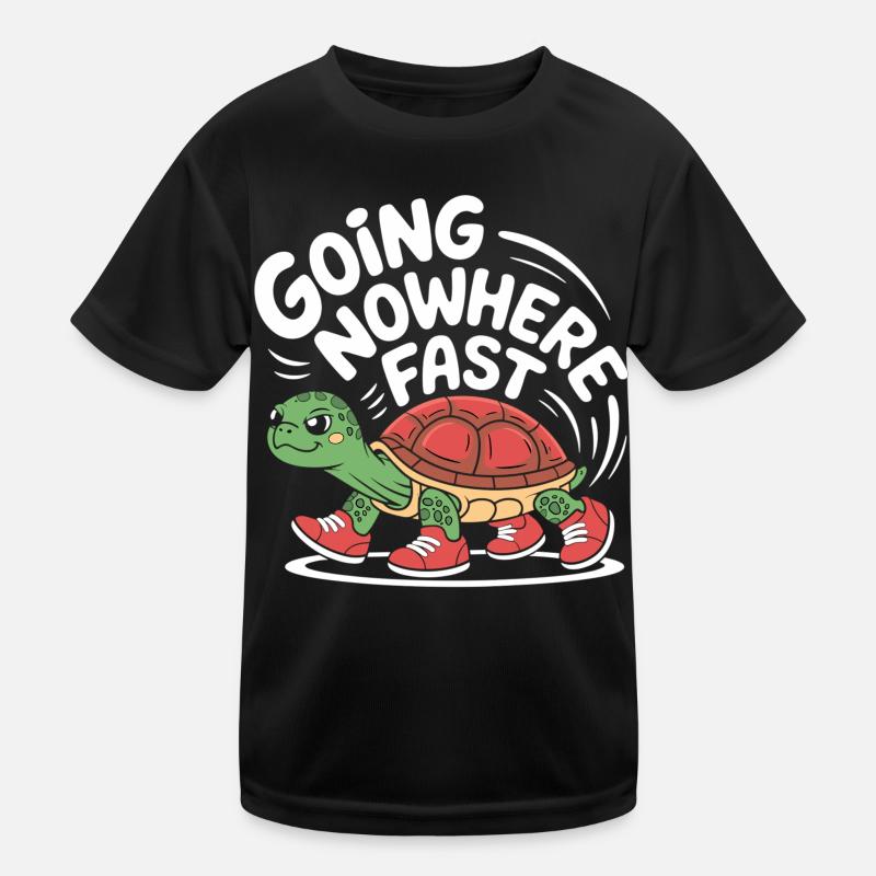 Turtle pace in style Kids Functional T-Shirt
