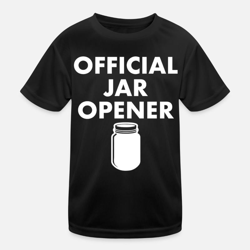Offizieller Jar Opener Kinder Funktions-T-Shirt